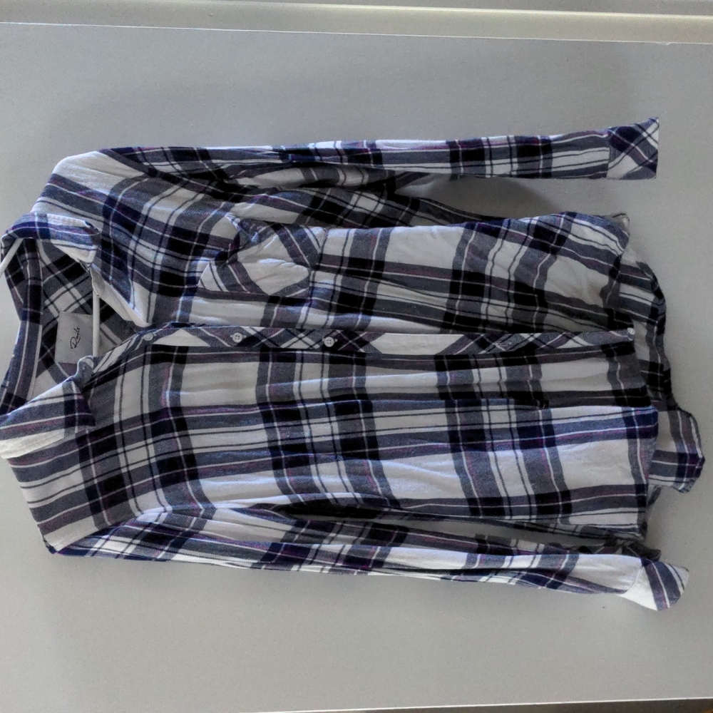 Rails long sleeve plaid shirt